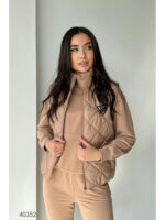 Жилет женский ромб