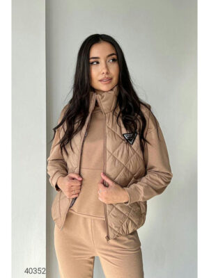 Жилет женский ромб