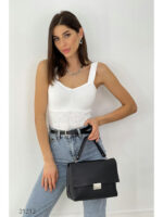 Вязанный боди с перфорацией