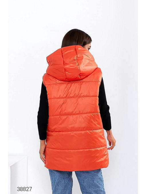 Жилет с капюшоном женский — изображение 5