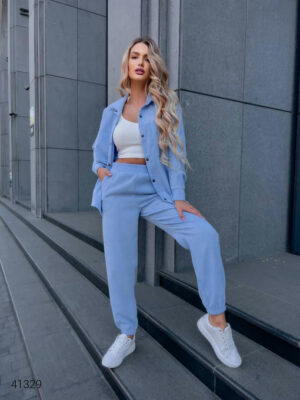 Костюм женский вельветовый