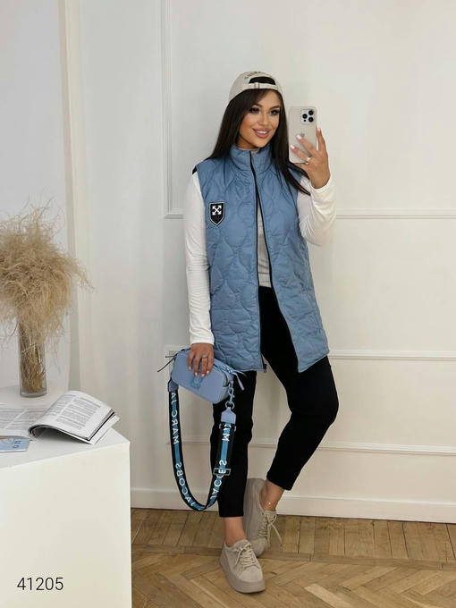 Жилет женский стеганый — изображение 4
