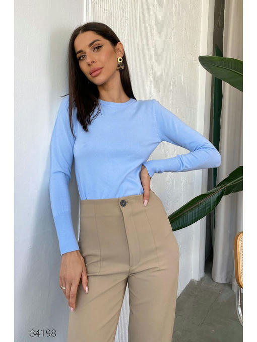 Джемпер с планкой из пуговиц на рукавах — изображение 2