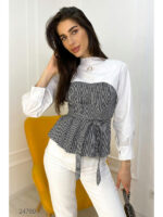 Блуза в полоску