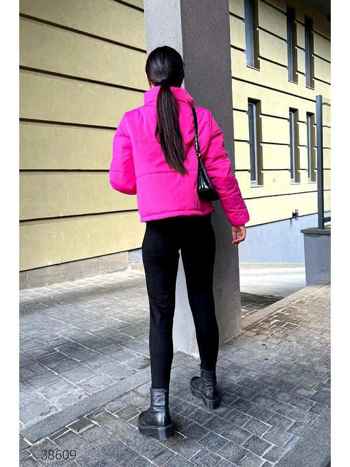 Куртка стеганая укороченная — изображение 5