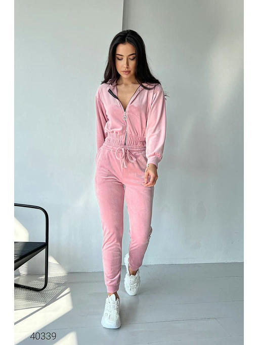 Женский велюровый костюм — изображение 3