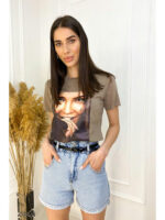 Футболка с принтом