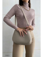 Сумка на плечо с закругленными краями