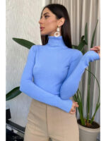 Водолазка с воротом с отворотом
