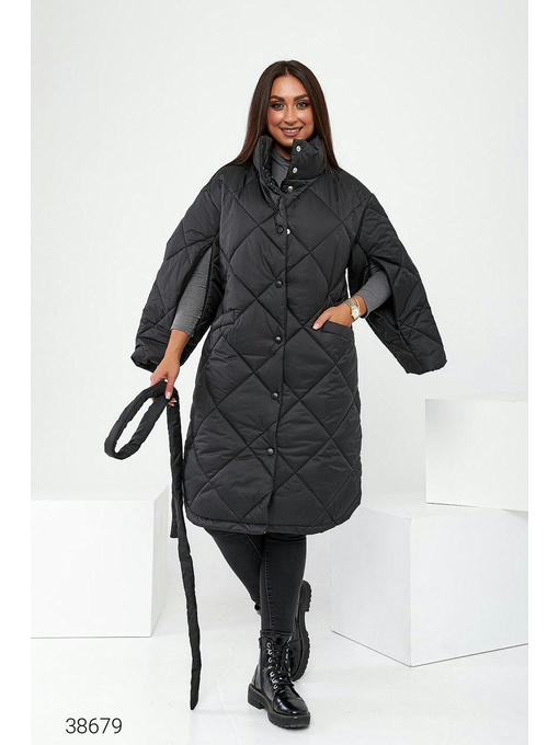 Пальто женское зимнее размера плюс сайз — изображение 3