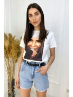 Футболка с принтом