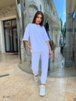 Женский трикотажный костюм