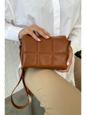 Стеганная сумка через плечо