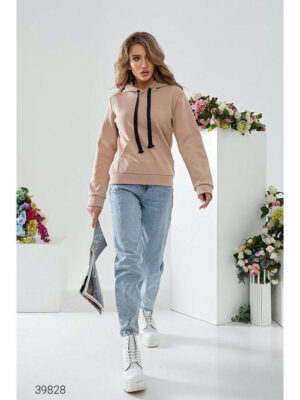 Толстовка с капюшоном женская