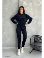 Костюм велюровый женский