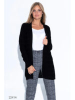 Трикотажный кардиган с принтом