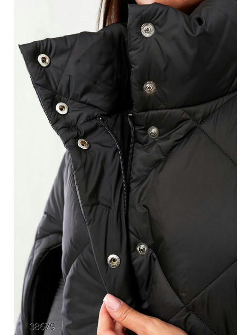 Пальто женское зимнее размера плюс сайз — изображение 5