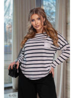 Джемпер женский в полоску