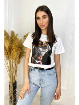 Футболка с принтом