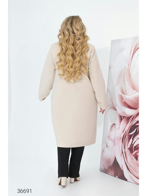 Кашемировое пальто на молнии — изображение 3