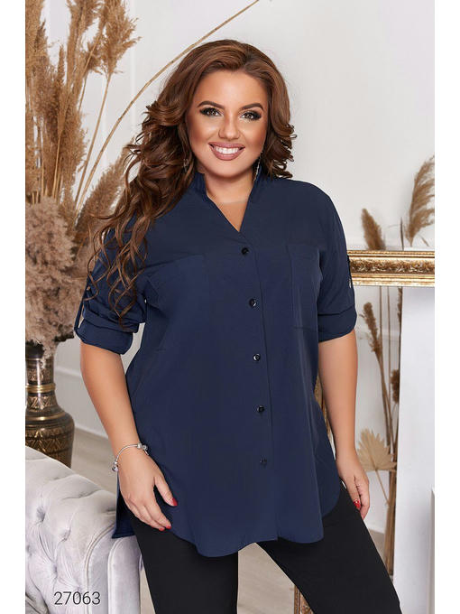 Рубашка с накладными карманами — изображение 2