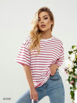 Футболка женская свободного кроя