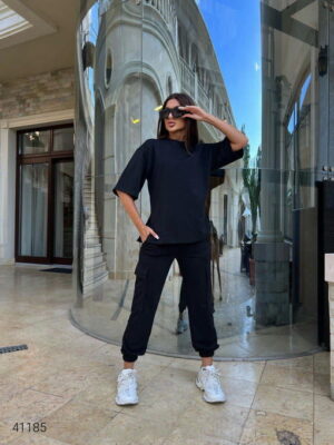 Женский трикотажный костюм