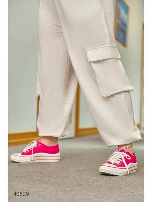 Штаны карго женские больших размеров — изображение 3