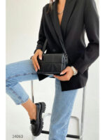 Стеганная сумка через плечо