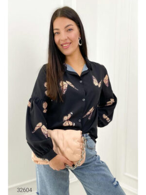 Стеганая сумка с ремнем-цепочкой