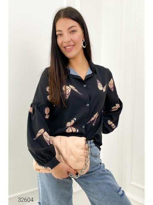 Стеганая сумка с ремнем-цепочкой