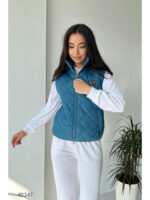 Жилет женский ромб