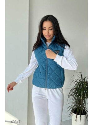 Жилет женский ромб
