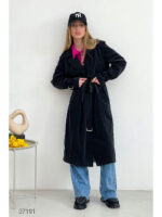 Тренч с бархатным напылением