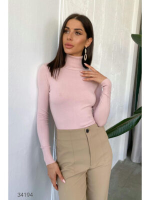 Водолазка с воротом с отворотом