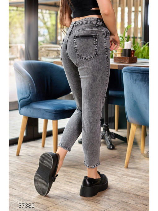 Джинсы базовые черные — изображение 3