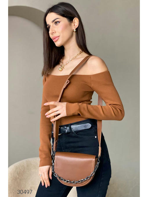 Сумка на плечо с откидным клапаном — изображение 4