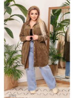 Вельветовая рубашка с накладными карманами