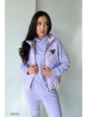 Жилет женский ромб