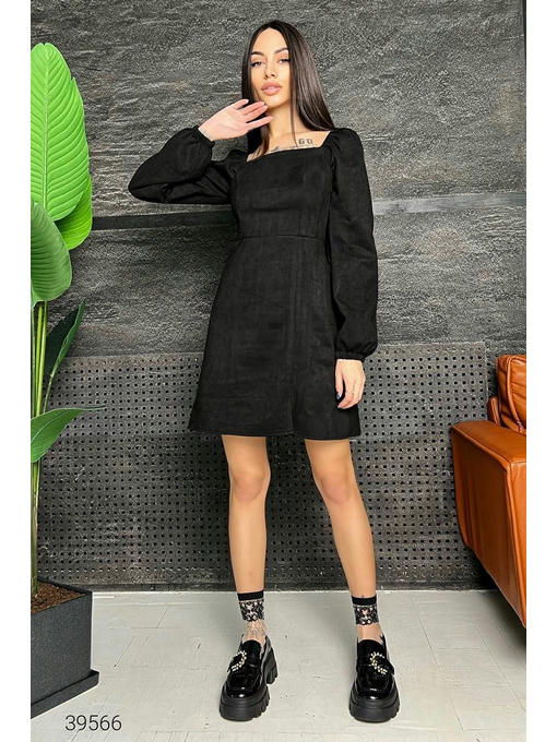 Платье замшевое — изображение 2