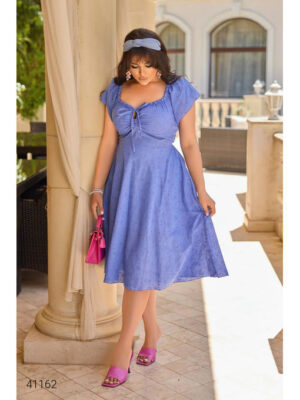 Платье прошва длины миди