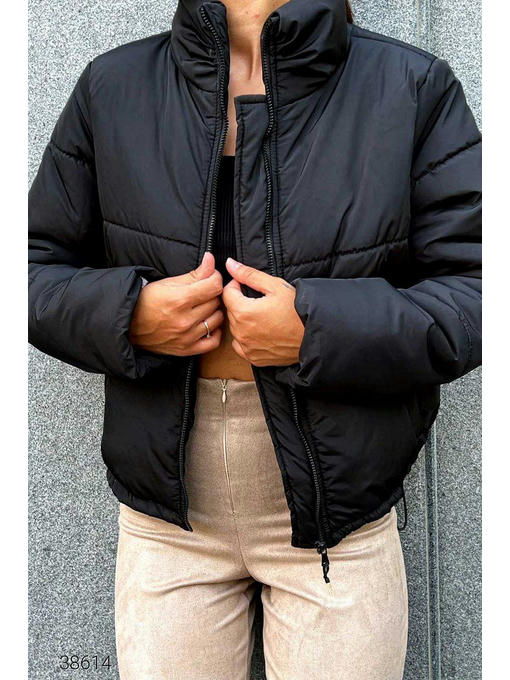 Куртка стеганая укороченная — изображение 3