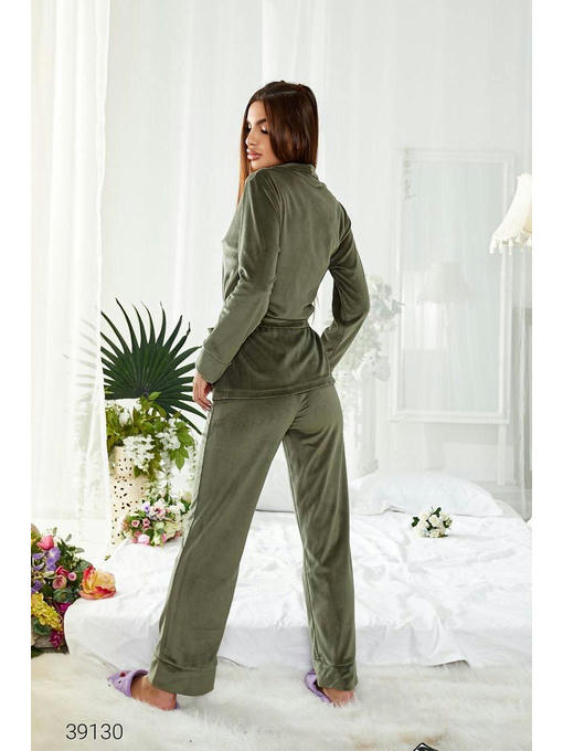 Женский домашний костюм из велюра — изображение 4