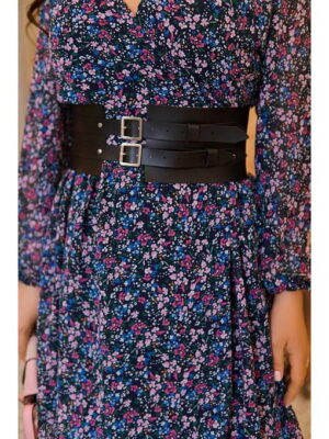 Пояс женский с застежками пряжками