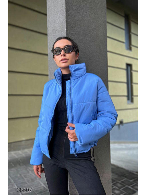 Куртка стеганая укороченная