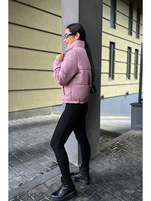 Куртка стеганая укороченная — изображение 4