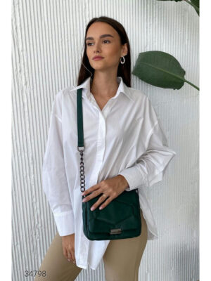 Стеганная сумка через плечо