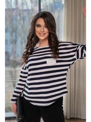 Джемпер женский в полоску