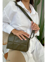 Стеганная сумка через плечо