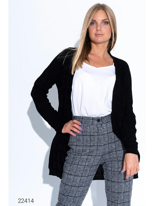 Трикотажный кардиган с принтом — изображение 3